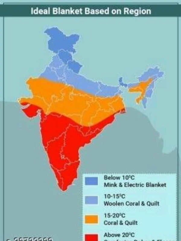 SOLAXO Jaipuri Silk Gold Print Designer Rajai / Comforter / Duvet / Blanket - Double